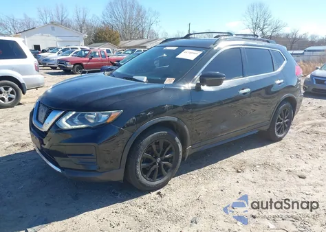 2017 Nissan Rogue Sv z USA, uszkodzony, nr VIN 5N1AT2MT9HC888975